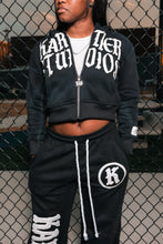 Load image into Gallery viewer, Black Run Stitch Set (Women)
