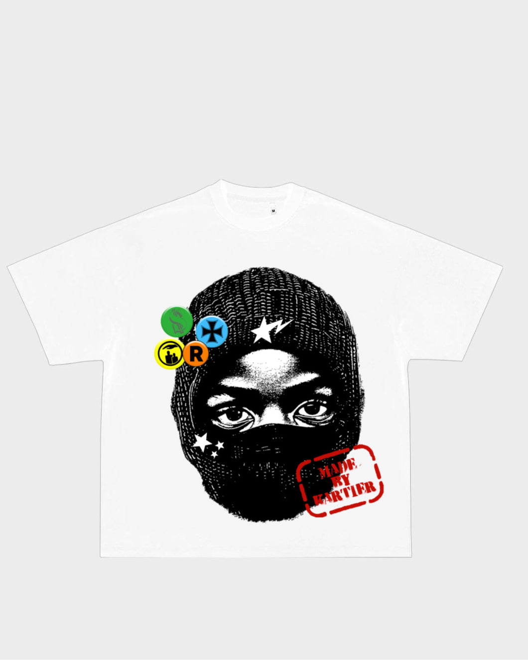 Ski Mask Shirt White