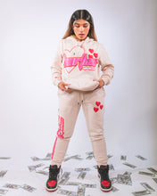 Load image into Gallery viewer, Tan Valentines Sweatsuit
