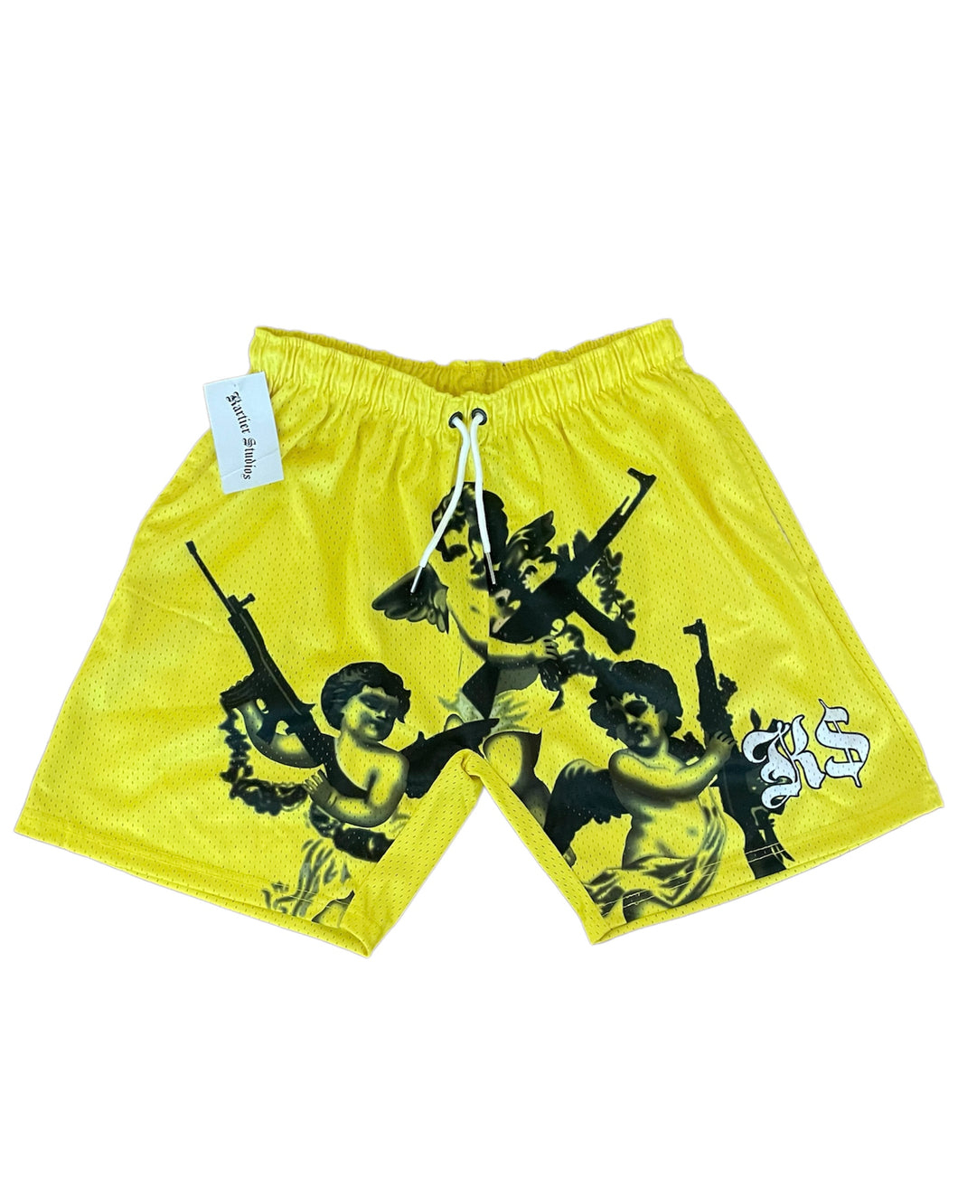 Yellow Angel Shorts