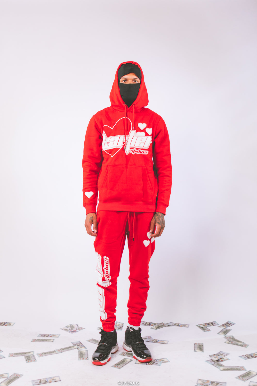 Red Valentines Sweatsuit